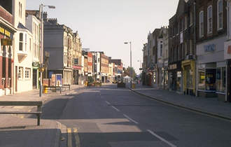 Mrmories High Street Gosport Hants 1988 by Ian Jeffery