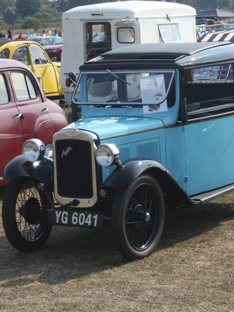 Gosporteers Motor Show Car rally Stokes Bay Gosport Hants Ford Model A or T 26th August 2013 by Thomas Newton