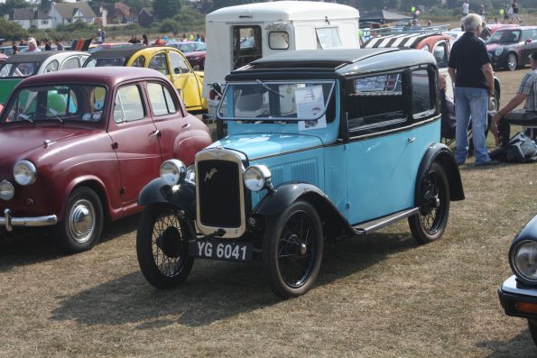 Gosporteers Motor Show Car rally Stokes Bay Gosport Hants Ford Model A or T 26th August 2013 by Thomas Newton