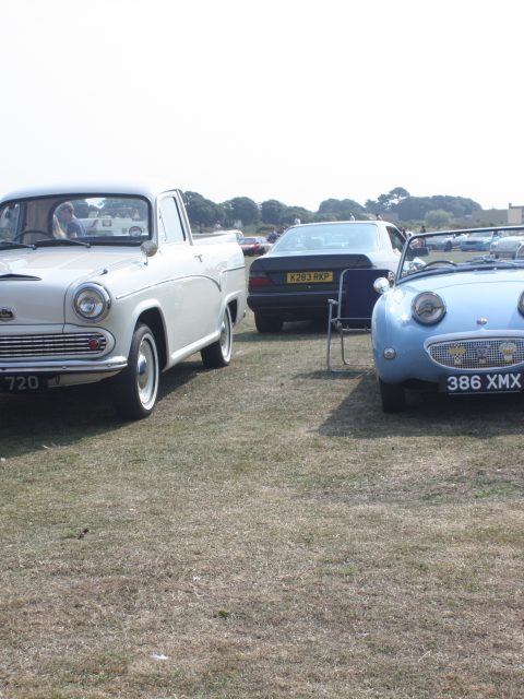 Gosporteers Motor Show Car Rally Stokes Bay Gosport Hants Bug Eyed Sprit 26th August 2013 by Thomas Newton