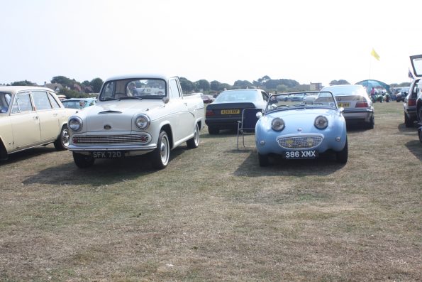 Gosporteers Motor Show Car Rally Stokes Bay Gosport Hants Bug Eyed Sprit 26th August 2013 by Thomas Newton