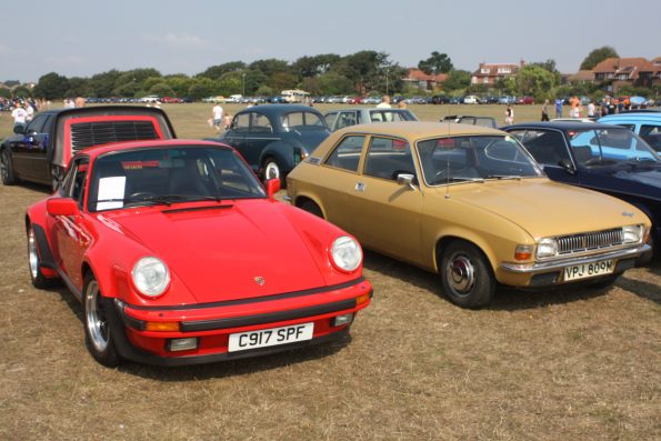 Gosporteers Motor Show Rally Stokes Bay Gosport Hants Older cars 26th August 2013 by Thomas Newton