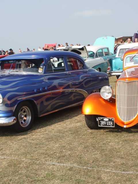 Gosporteers Motor Show Rally Stokes Bay Gosport Hants Custom Cars 26th August 2013 by Thomas Newton