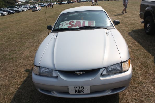 Gosporteers Motor Show Car Rally Stokes Bay Gosport Hamts Mustang for Sale 26th August 2013 by Thomas Newton