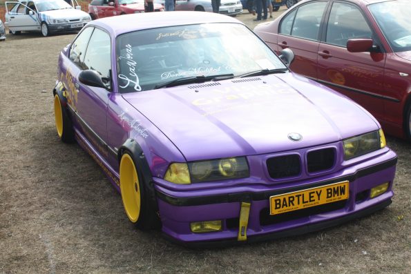 Gosporteers Motor Show Car Rally Stoke Road Gosport Hants Bartley BMW 26th August 2013 by Thomas Newton