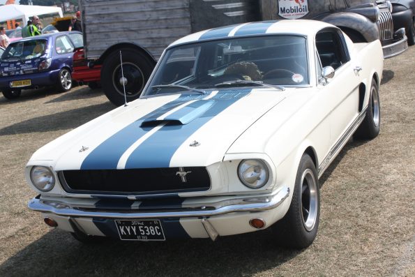 Gosporteers Motor Show Car Rally Stokes Bay Gosport Hants Mustang26th August 2013 by Thomas Newton