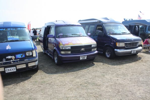 Gosporters Motor Show Car Rally Stokes Bay Gosport Hants Custom Vans 26th August 2013 by Thomas Newton