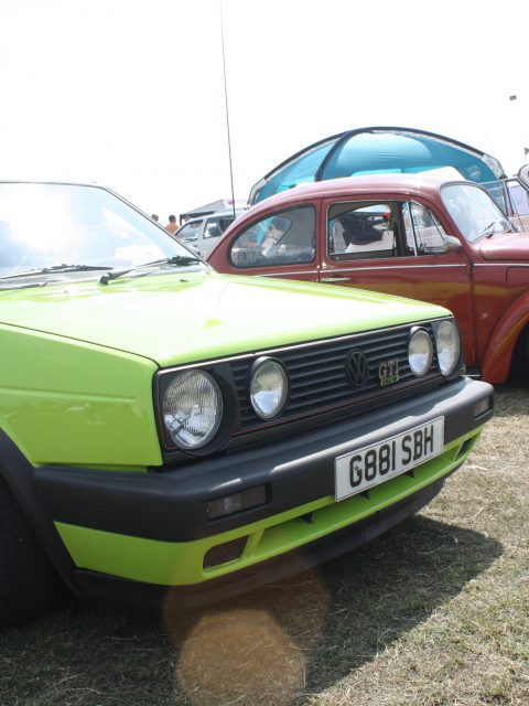 Gosporteers Motor Show Car Rally Stokes Bay Gosport Hants Older VW 26th August 2013 by Thomas Newton