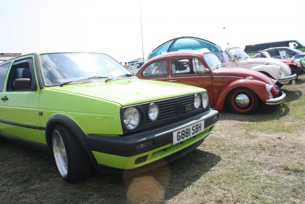 Gosporteers Motor Show Car Rally Stokes Bay Gosport Hants Older VW 26th August 2013 by Thomas Newton