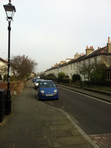 Peel Road from Stoke Road Gosport Hants- By Martin Chandler 2012