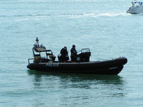 Security in Harbour from Falklands Gardens 3rd June 2007- By Adrian Newton