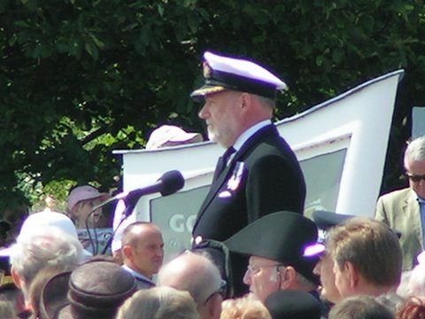 Cmdr Sykes of Institute of Naval Medicine Falklands Gardens Gosport Hants 3rd June 2007 By Adrian Newton