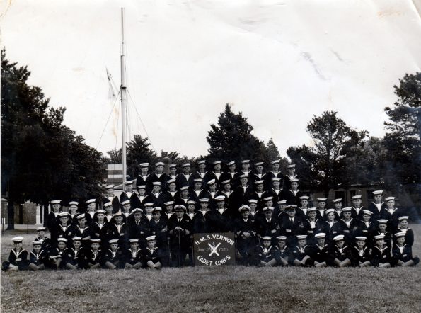 St Vincent Cadets 1950 Gosport Hants by Peter Maw